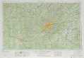 Birmingham USGS topographic map 33086a1 at 1:250,000 scale