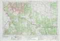 Williams USGS topographic map 35112a1 at 1:250,000 scale