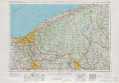 Cleveland USGS topographic map 41080a1 at 1:250,000 scale