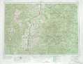 Roseburg USGS topographic map 43122a1 at 1:250,000 scale