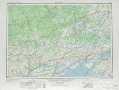 Kingston USGS topographic map 44076a1 at 1:250,000 scale