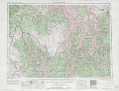 Grangeville USGS topographic map 45116a1 at 1:250,000 scale