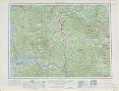 Hoquiam USGS topographic map 46122a1 at 1:250,000 scale
