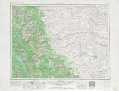 Cut Bank USGS topographic map 48112a1 at 1:250,000 scale