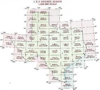 TX topo index map 250k scale